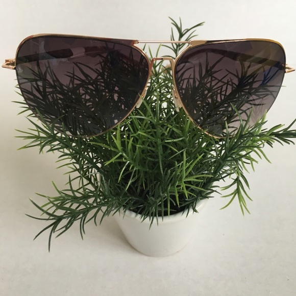 HP⭐️ NEW Joe’s Jeans Aviator rose gold sunglasses - Picture 5 of 8